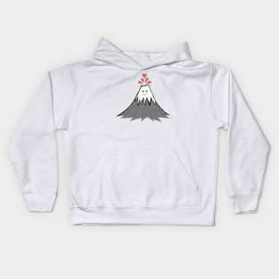 Cute Volcano Kids Hoodie